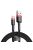 Baseus Cafule USB-A USB-C Cable 2m Black/Red