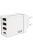 Verbatim 30W 4-Port USB Wall Charger White