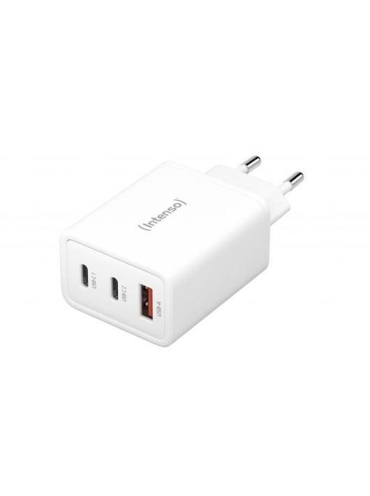 Intenso W65ACC 2xUSB-C USB-A Power Adapter White