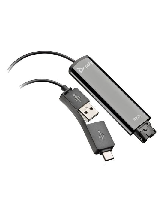 Poly Plantronics DA75 USB USB adapter kábel