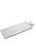 Rapoo 9000M Multi-mode Wireless Ultra-slim Desktop Set White HU