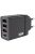 Verbatim 30W 4-Port USB Wall Charger Black