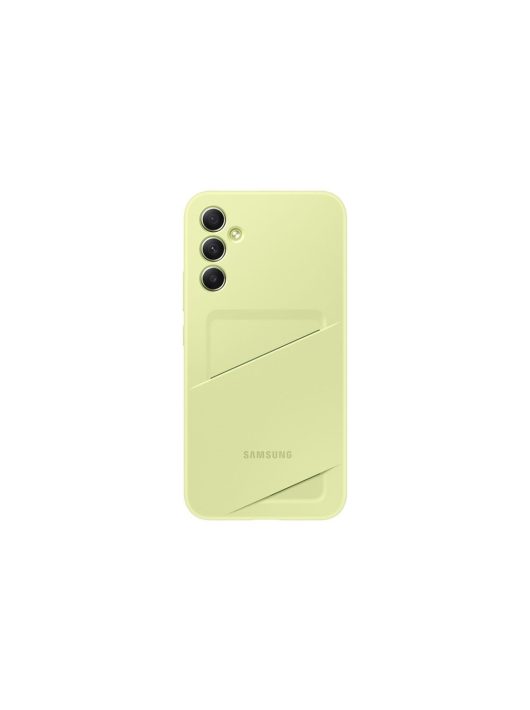 Samsung A34 Card Slot Case Lime