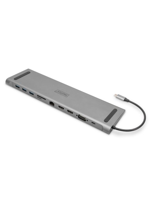 Digitus 11-Port USB-C Docking Station Grey