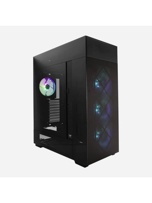 InWin ModFree Deluxe Edition Tempered Glass Black