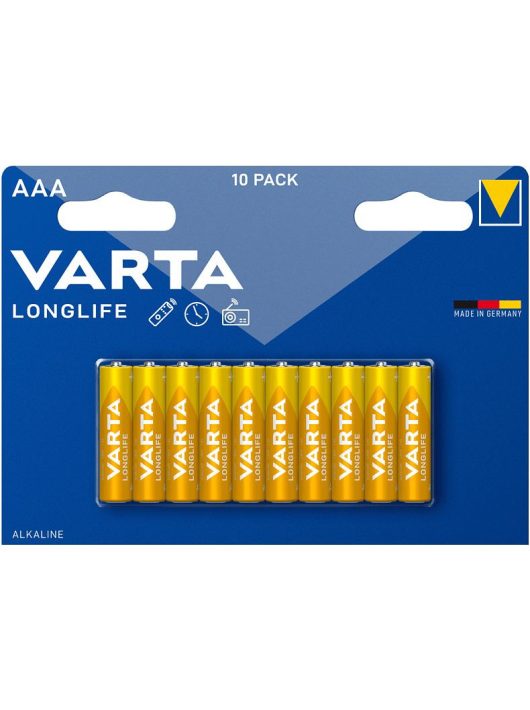 Varta AAA Alkáli Elem 10db/csomag