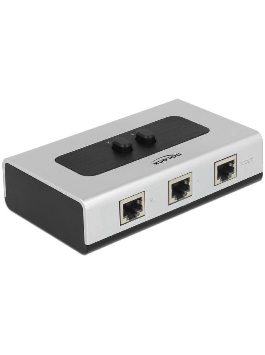 DeLock Switch RJ45 10 Gbps 2 port manual bidirectional