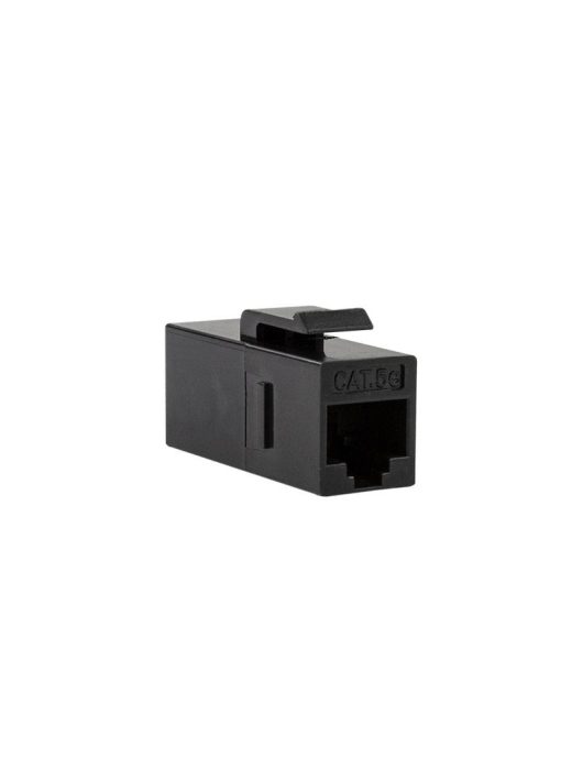 Logilink Cat.5e Keystone Inline Coupler UTP 14,5mm width Black