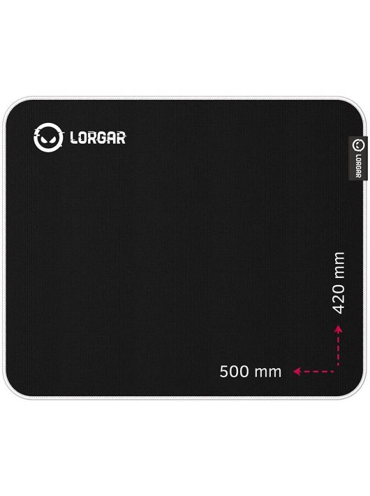 LORGAR Legacer 755 Gaming Egérpad Black