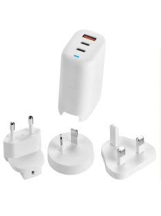 Acer 65W Three-Port Charger EU and UK plug White