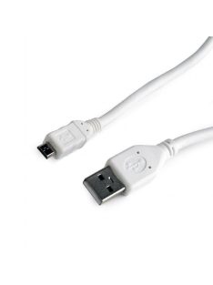 Gembird CCP-mUSB2-AMBM-W-10 Micro-USB cable 3m White