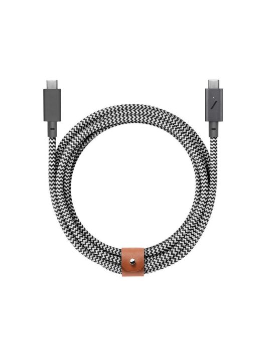 Native Union USB-C to USB-C male/male cable 2,4m Black/White 