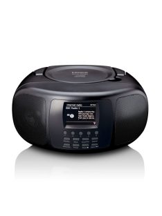   Lenco SCD-6000 Portable internet rádio with DAB+/FM Bluetoot, CD Player Black