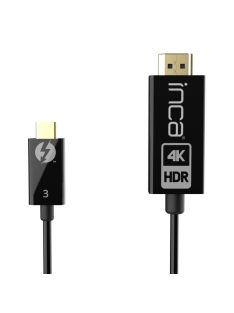 INCA ITCH-20 USB-C to HDMI 4K60Hz cable 1,8m Black