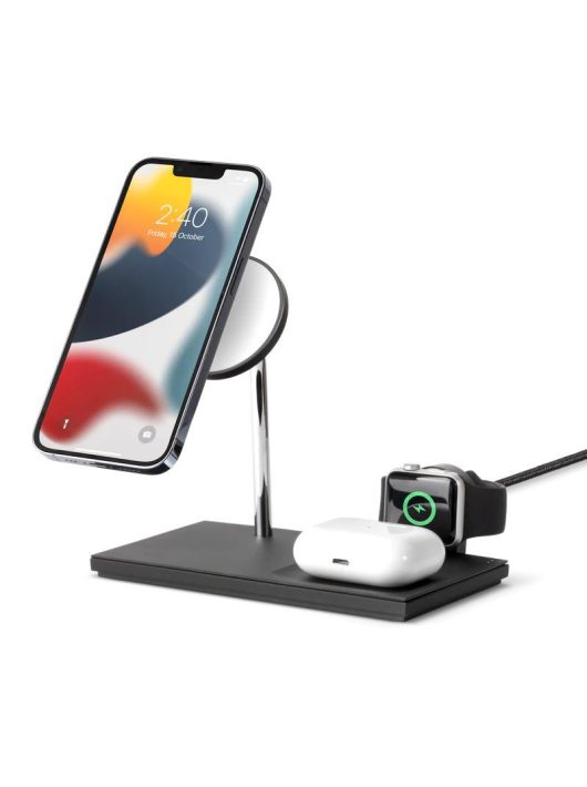 Native Union Snap Magnetic 3-1 Wireless Charger Black