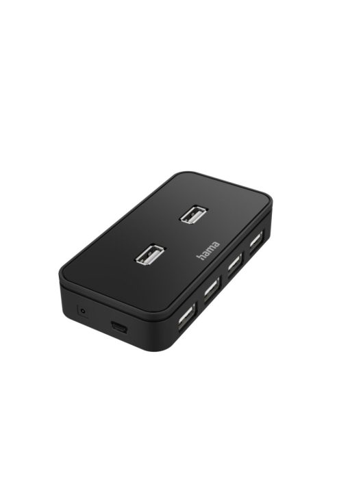 Hama 7-portos USB2.0 HUB Black