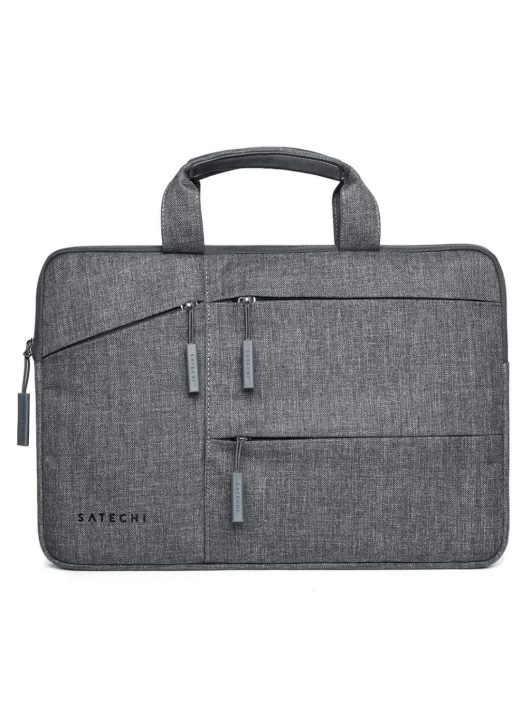 Satechi Fabric Water-Resistant Laptop Carrying Case with Pockets 13" Grey