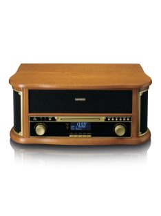 Lenco TCD-2571 Retro Turntable with Bluetooth Wood