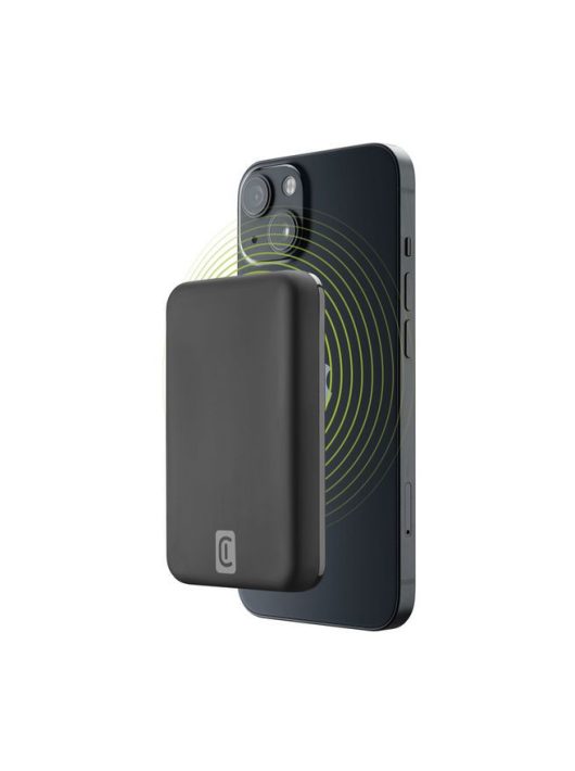 Cellularline MAG 5000mAh Wireless Powerbank Black