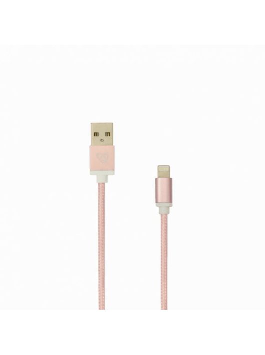 SBOX USB A Male -> Lightning cable 1,5m Rose Gold