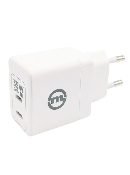 Mobile Origin 35W GaN III Super Charger Dual USB-C White 