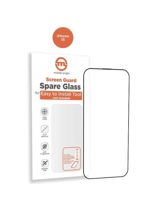 Mobile Origin Orange Screen Guard Spare Glass iPhone 15