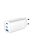 Gembird 3-port 65W GaN USB PowerDelivery fast charger White