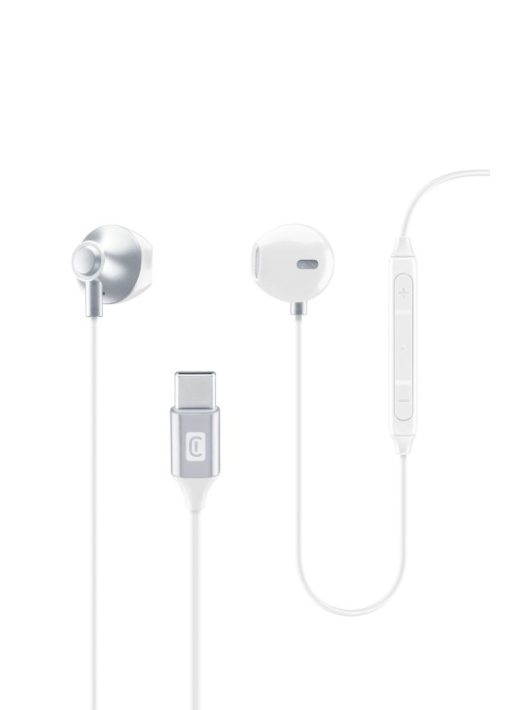 Cellularline ORBIT Headset with USB-C connector White