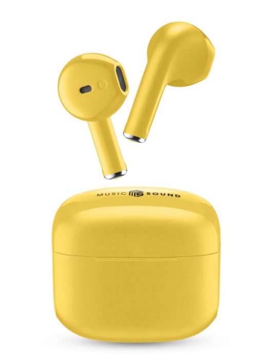 Cellularline TWS wireless Headset Yellow