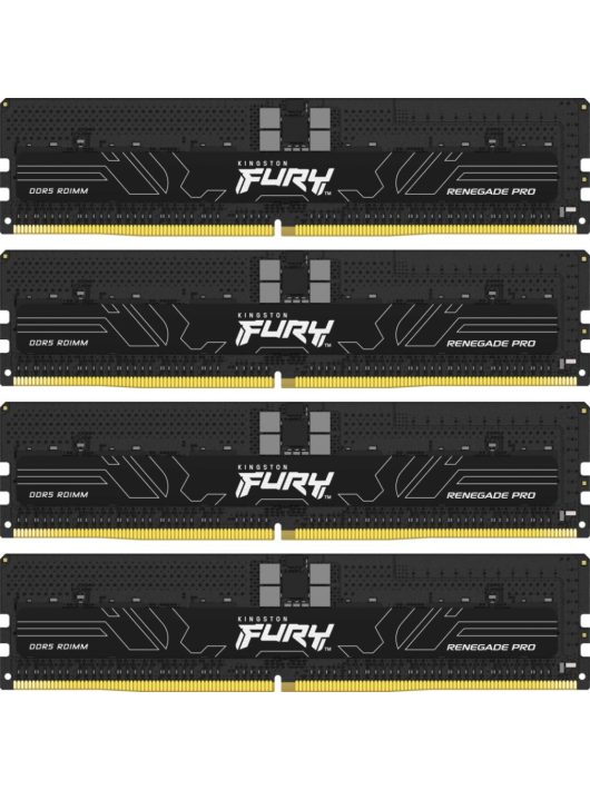 Kingston 128GB DDR5 4800MHz Kit(4x32GB) Fury Renegade Pro Black