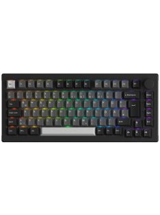 Akko 5075B Plus V3 Silver Pro Mechanical Keyboard Black UK