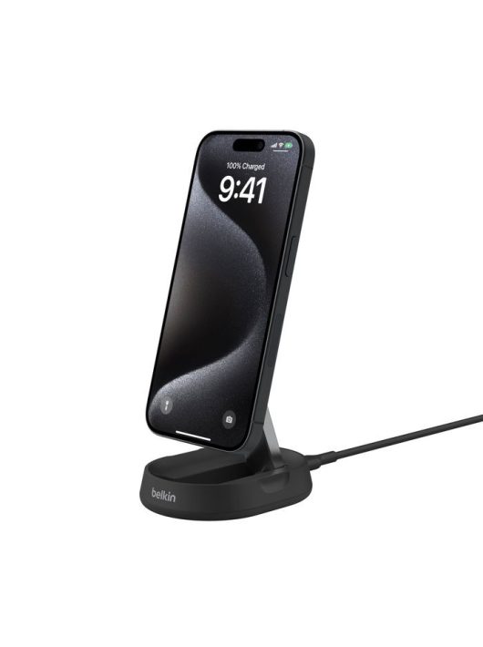 Belkin BoostCharge Pro Convertible Magnetic Wireless Charging Stand with Qi2 15W Black