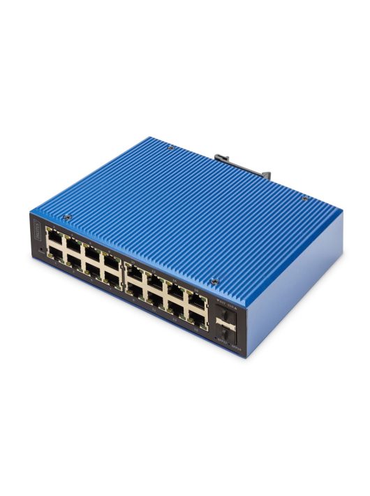 Digitus Industrial 16+2-Port L2 managed Gigabit Ethernet PoE Switch