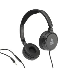 MUSICSOUND Over Ear Basic Wired Headset Black