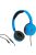 MUSICSOUND Over Ear Basic Wired Headset Blue