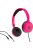 MUSICSOUND Over Ear Basic Wired Headset Pink