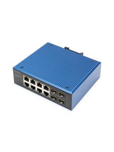 Digitus Industrial 8 + 4-Port Gigabit Ethernet Switch