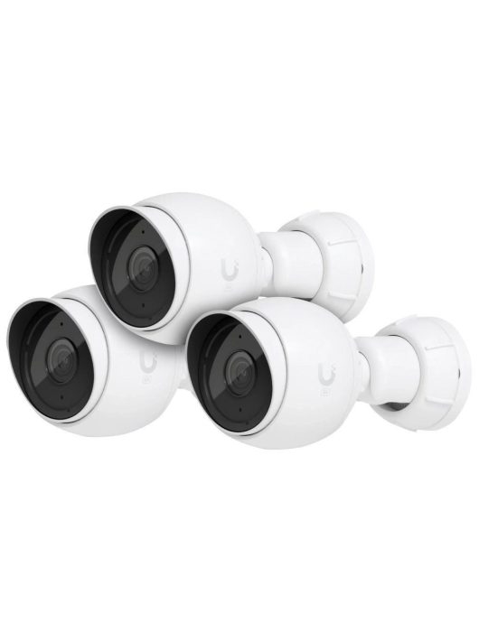 Ubiquiti UniFi UVC-G5-Bullet Indoor/Outdoor 2K HD PoE Camera White 3-pack