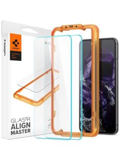 Spigen Glass tR AlignMaster 2 Pack for Google Pixel 8