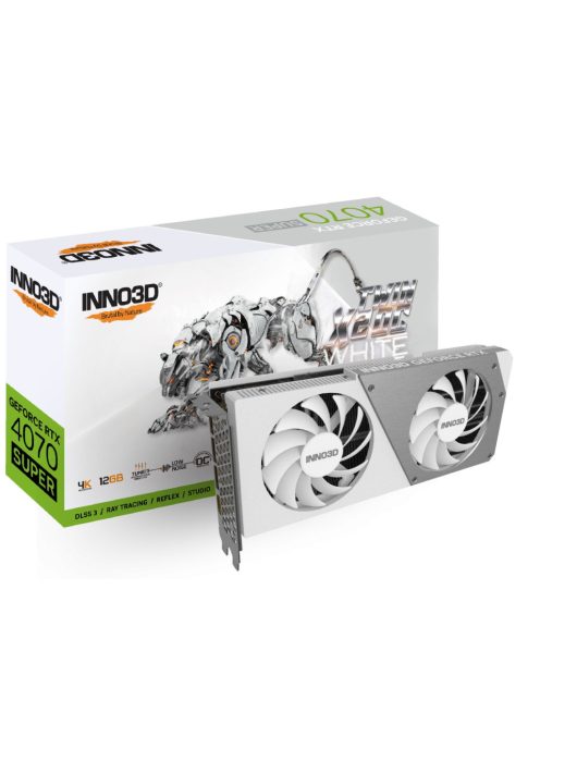 Inno3D GeForce RTX4070 Super 12GB DDR6X Twin X2 OC White