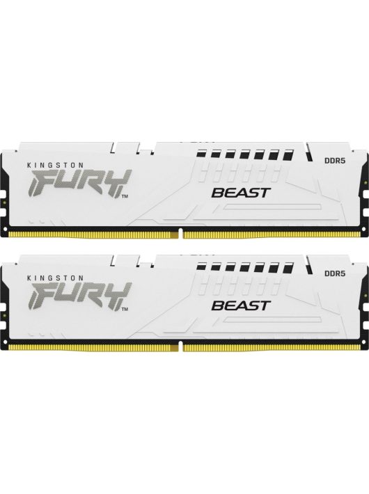 Kingston 32GB DDR5 5200MHz Kit(2x16GB) Fury Beast White 