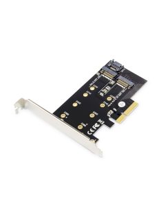 Digitus M.2 NGFF / NVMe SSD PCI Express 3.0 (x4) Add-On Card