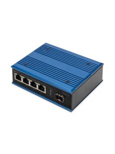   Digitus DN-651135 4 Port Gigabit Ethernet Network PoE Switch Industrial Unmanaged 1 SFP Uplink