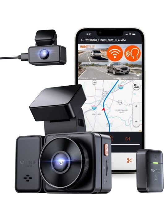 VANTRUE Element 2 Dual WiFi Dash Cam