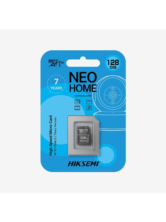 HikSEMI 16GB microSDHC Neo Home Class 10 UHS-I adapter nélkül