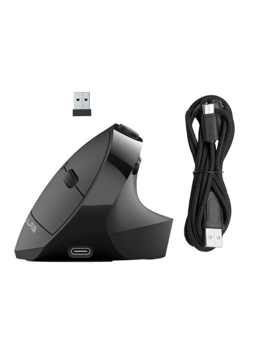 JLab JBuds Ergonomic Wireless Bluetooth Vertical Mouse Black