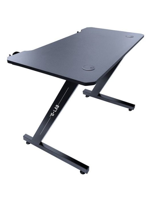 The G-Lab K-Desk-Cobalt Gaming Desk Black