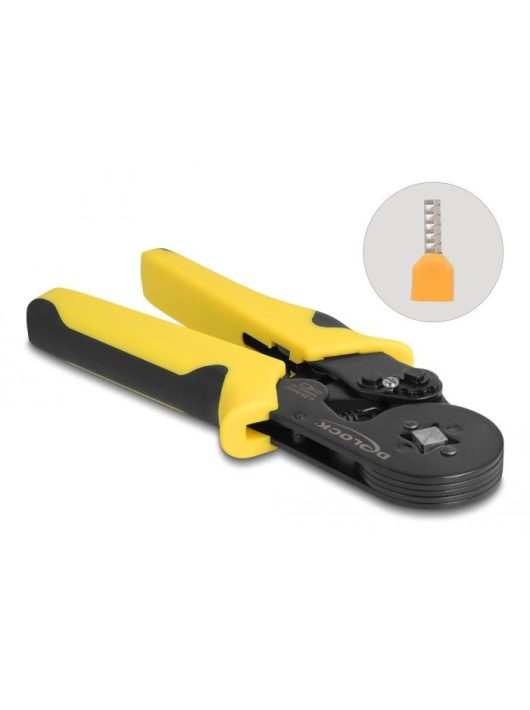 DeLock Tool for crimping wire end ferrules self-adjusting Square