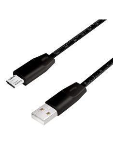 Logilink USB 2.0 cable USB-A/M to Micro-USB/M 1m Black