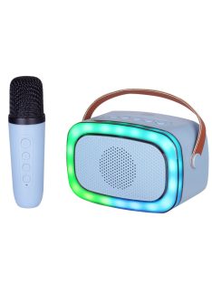   Trevi XR8A01 Mini Bluetooth Karaoke Party Speaker for Kids Blue